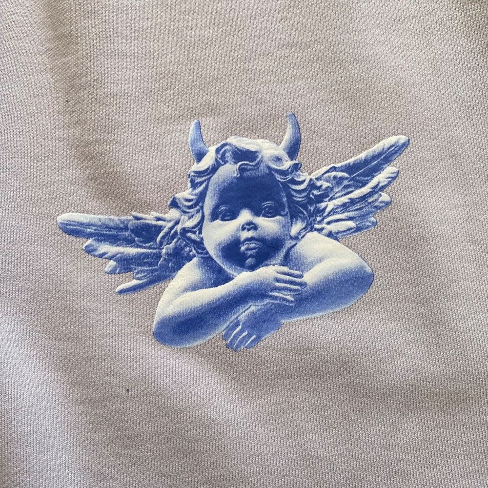 NEW BOYS LIE I HOPE YOU LILAC SWEATPANTS SZ XS S M L - Picture 5 of 10